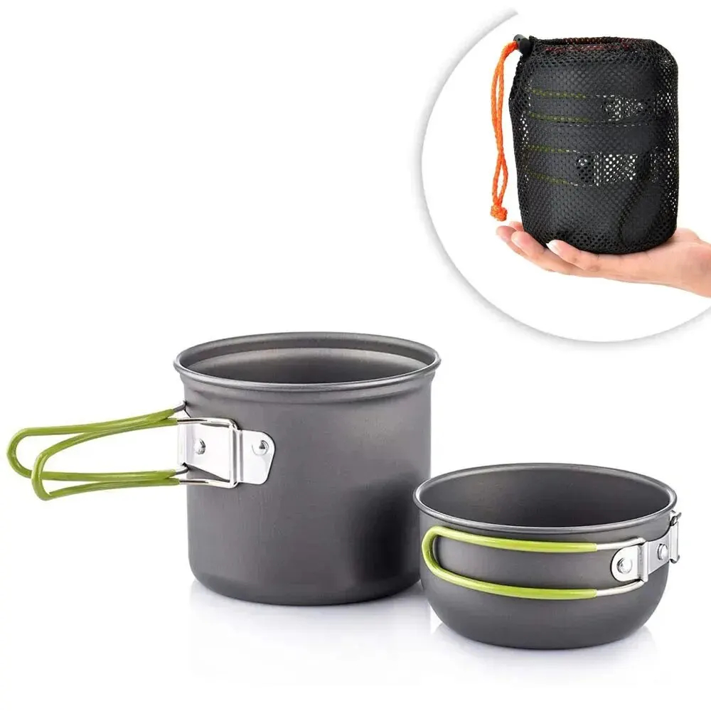 Camping Cooking Pan - Ultralight Camping Pot Set: Camping Cookware