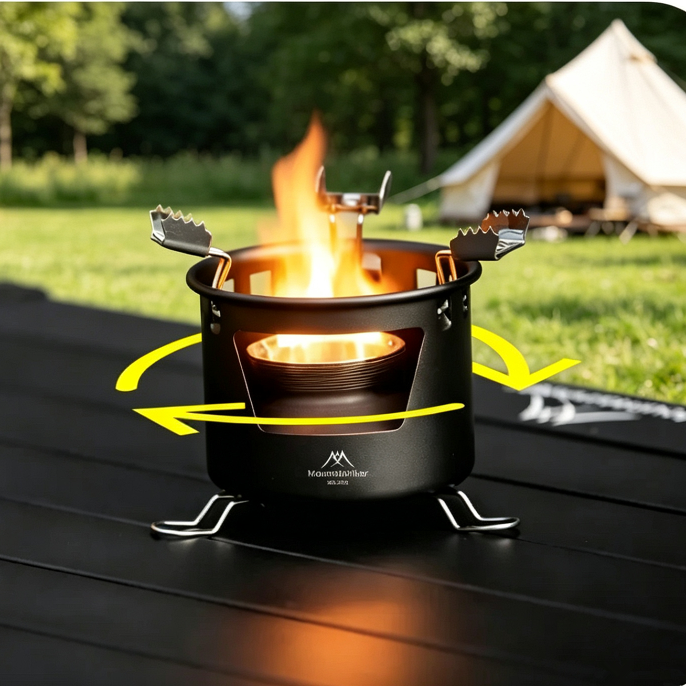 Camping Cooking All In One - Mountainhiker Outdoor Camping Alcohol Stove Liquid