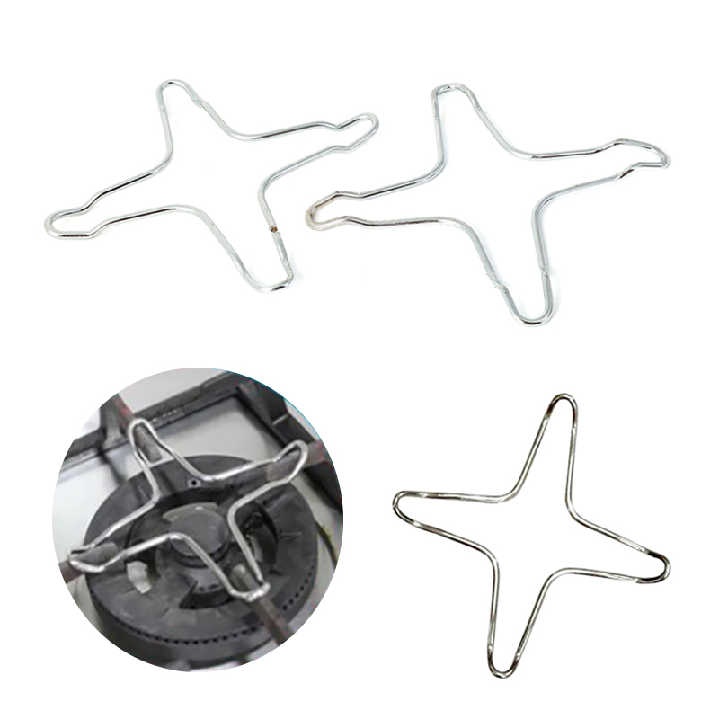 Camping Cooking Ring - 2pcs Stainless Steel Holder Gas Cooker