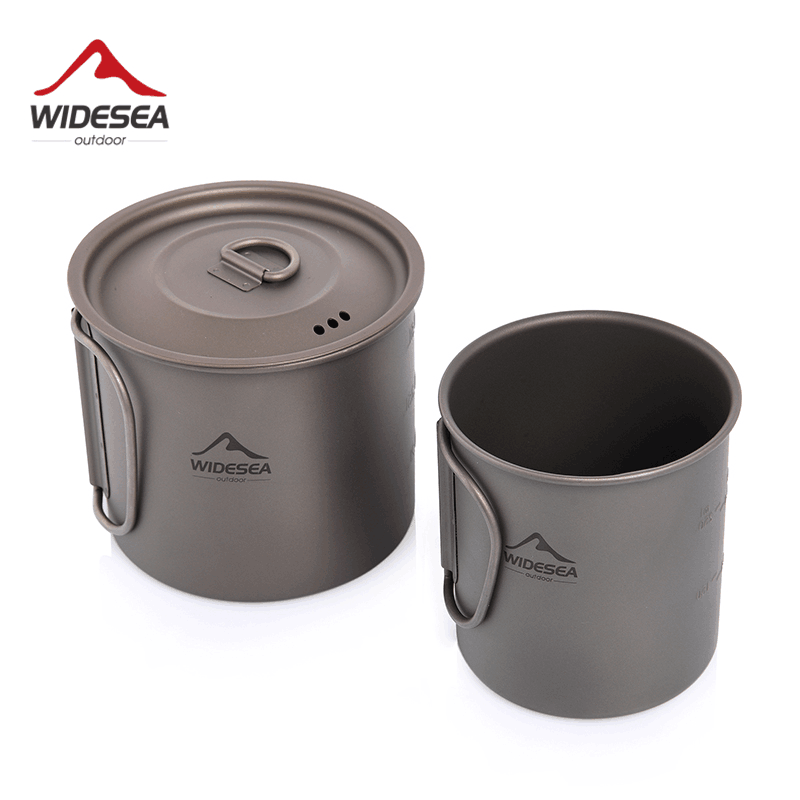 Widesea Camping Mug Titanium C - Camping Cooking All In One ulasan dan harga