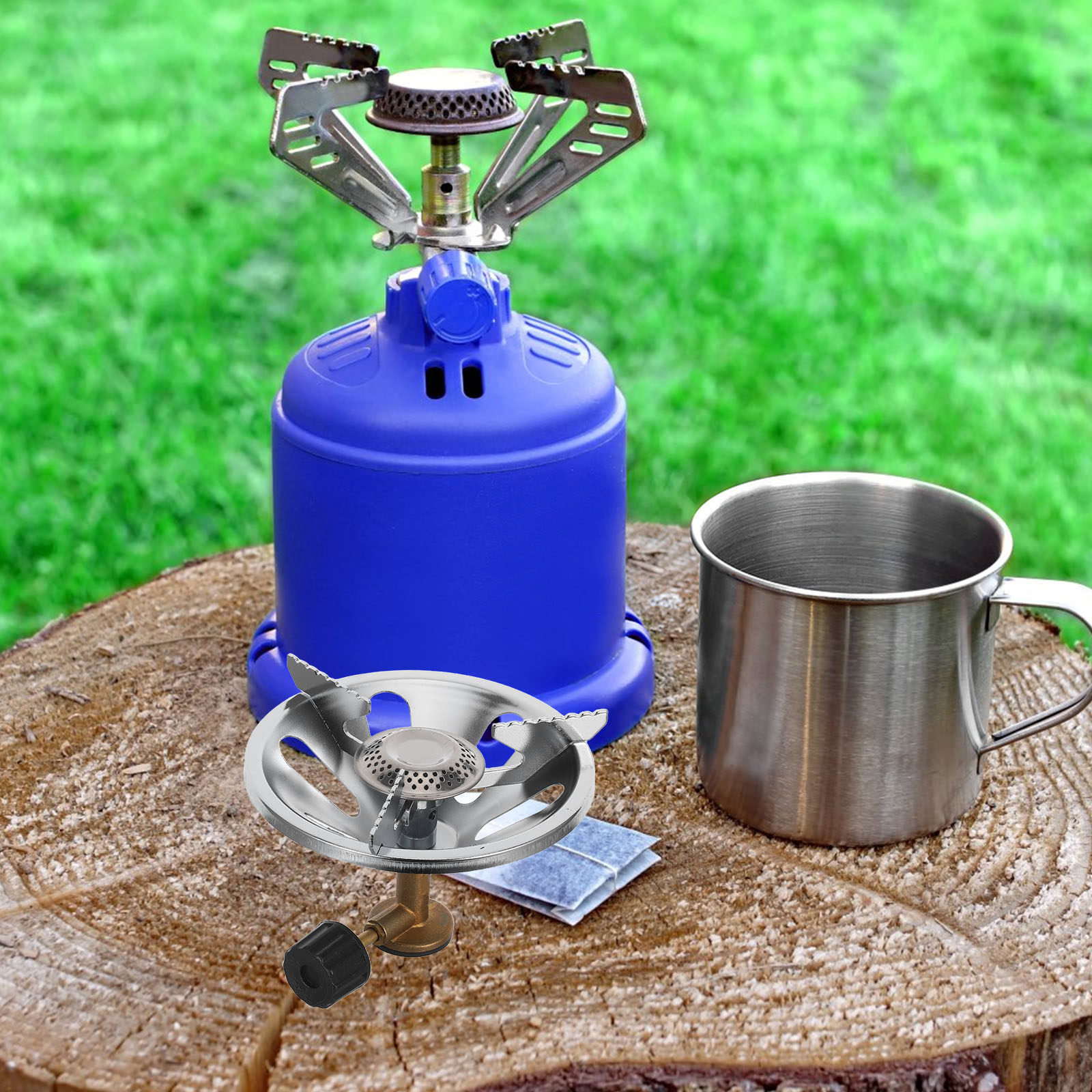 Portable Camping Gas Stove Bur - Camping Cooking Gas Stove Portable Tool ulasan dan harga