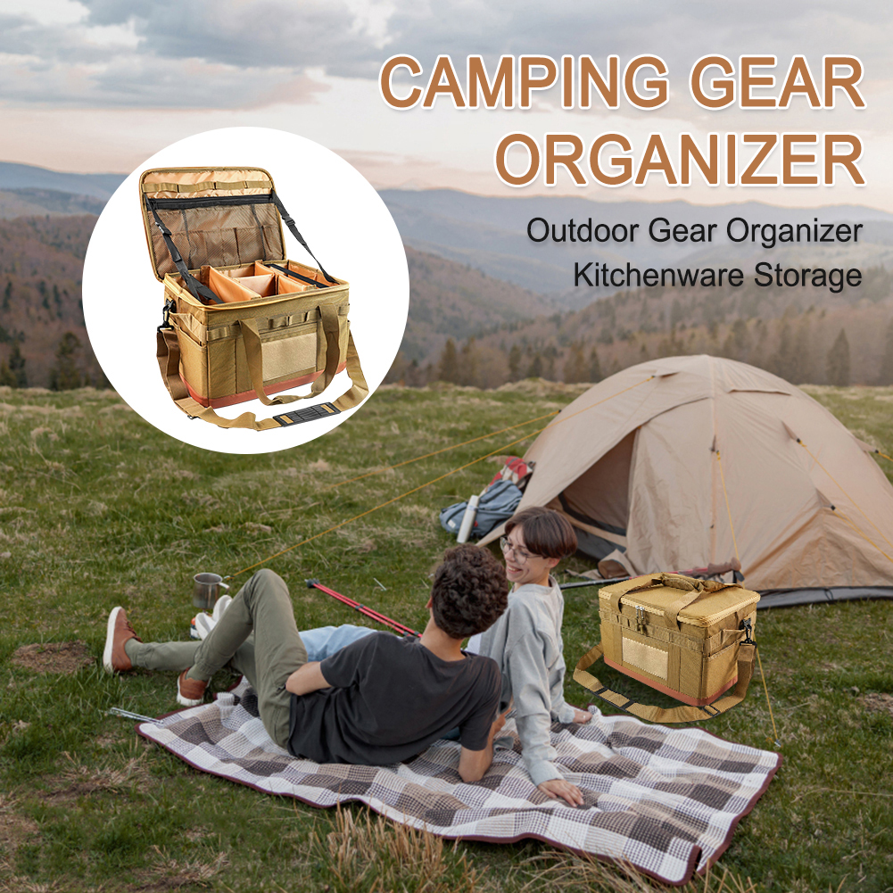 30L Camping Cooking Utensil Or - Camping Cooking Utensil Organizer ulasan dan harga