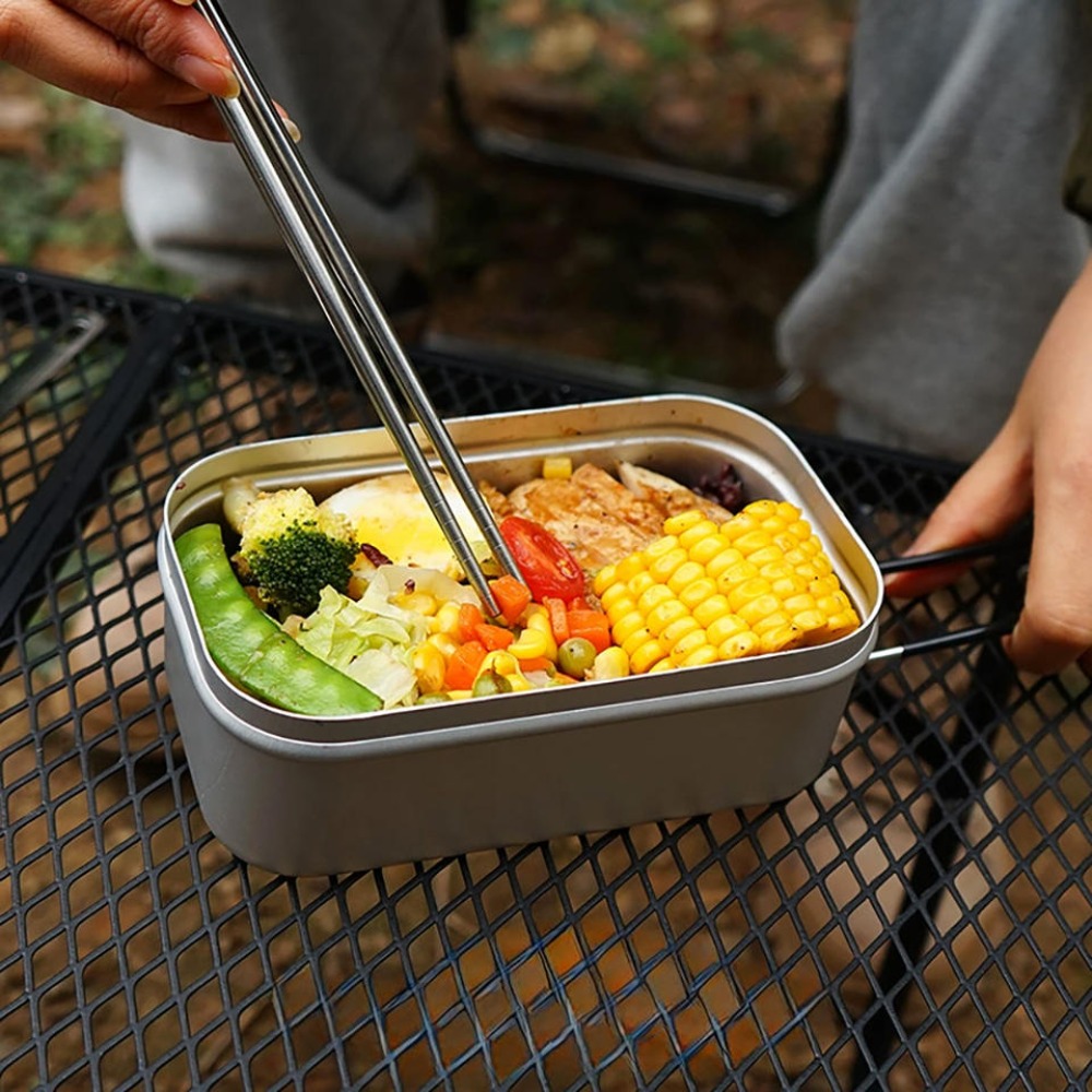 Ultralight Tableware Camping C - Camping Cooking Box Set ulasan dan harga