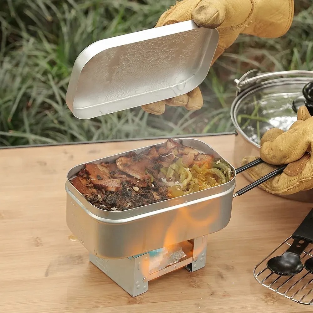 Ultralight Tableware Camping C - Camping Cooking Box Set ulasan dan harga