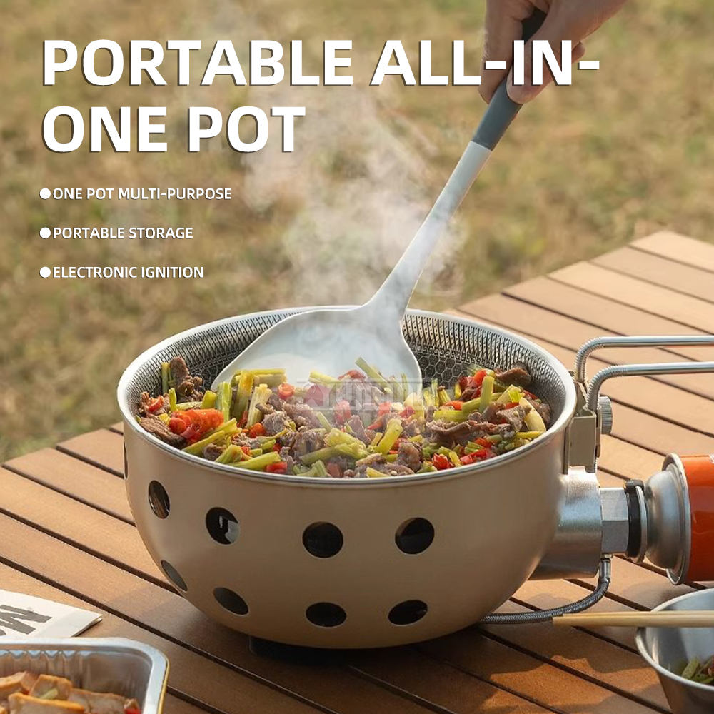 Outdoor portable cassette stov - Camping Cooking All In One ulasan dan harga