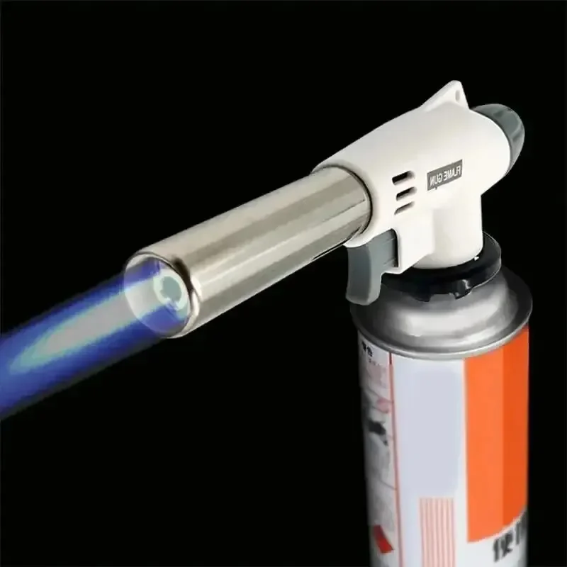 Portable Metal Flame Gun Butan - Camping Cooking Torch ulasan dan harga