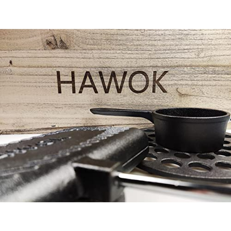 Pre-seasoned Cast Iron Dutch O - Camping Cooking Box Set ulasan dan harga