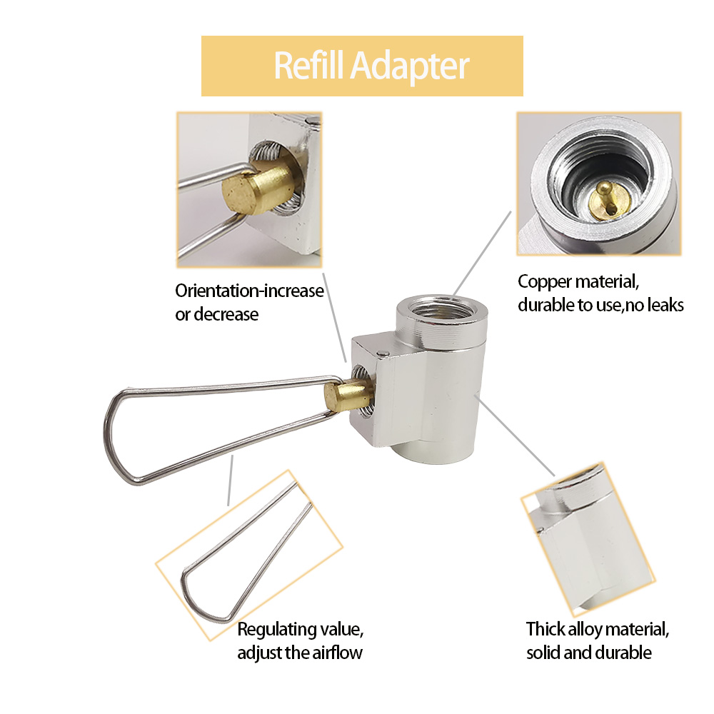 1Pc Camping Stove Adapter Conv - Camping Cooking Propane ulasan dan harga