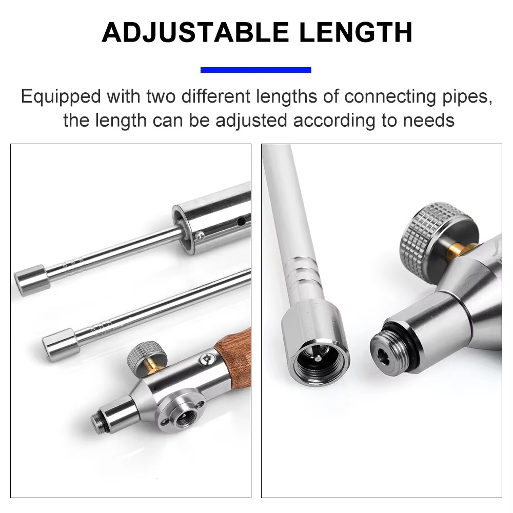 Detachable 3-Section Adjustabl - Camping Cooking Torch ulasan dan harga