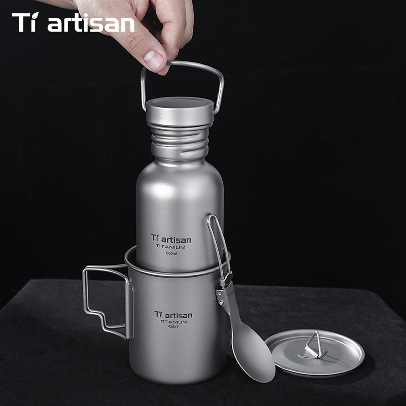 Tiartisan Titanium Cookware 3- - Camping Cooking Utensil Bag ulasan dan harga