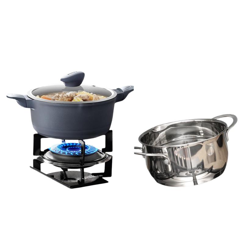 1Pc Stainless Steel Gas Stove  - Camping Cooking Ring ulasan dan harga