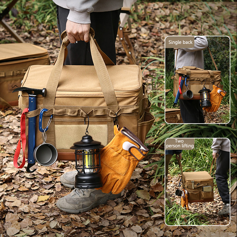 Large Capacity Camping Tool To - Camping Cooking Utensil Organizer ulasan dan harga
