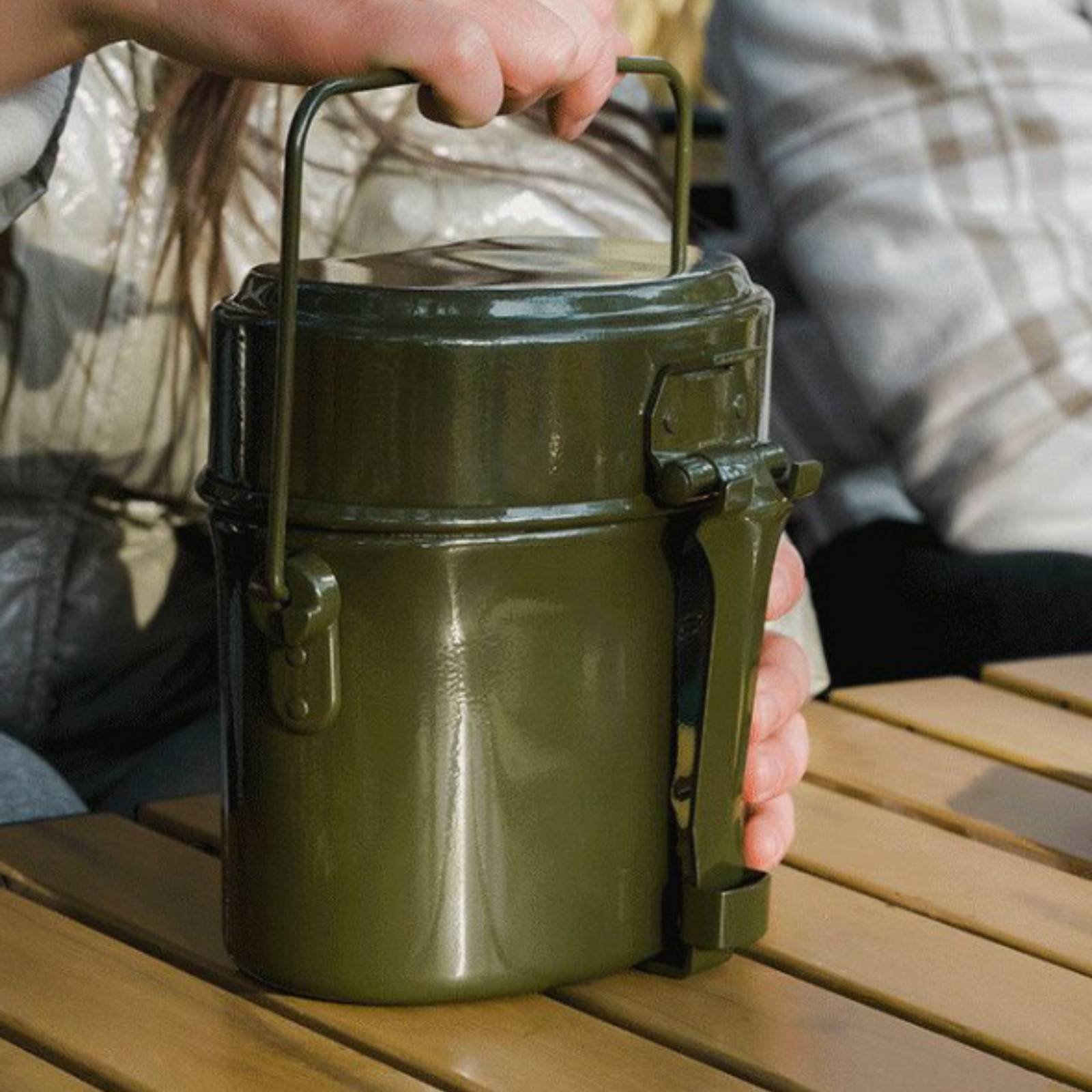 German Design Mess Kit Multi-F - Camping Cooking Box Set ulasan dan harga
