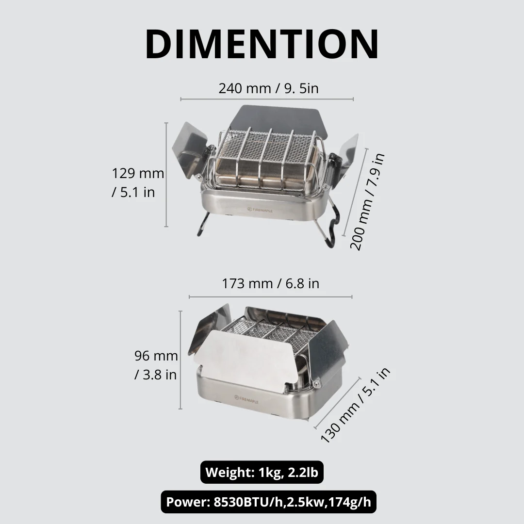 Fire-Maple Sunflower X Gas Cam - Camping Cooking Equipment Gas ulasan dan harga