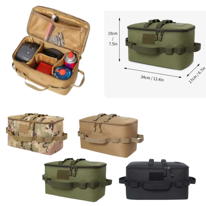 Outdoor Pouch Camping Storage  - Camping Cooking Utensil Organizer ulasan dan harga