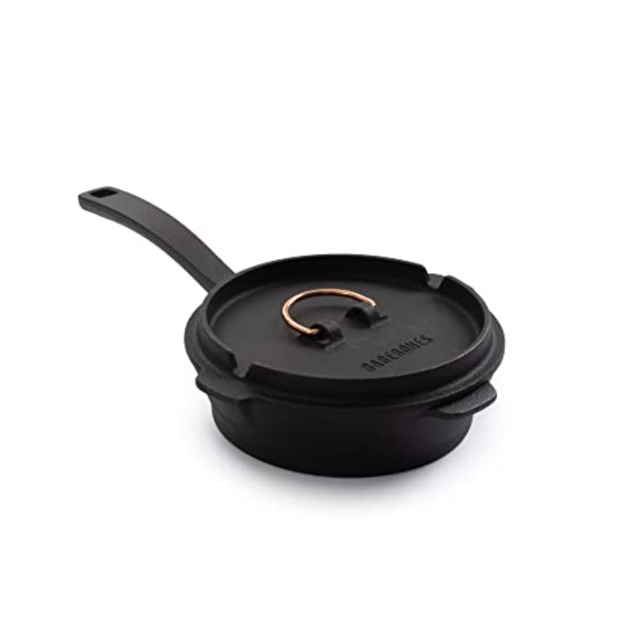 6-Inch All-In-One Cast Iron Sk - Camping Cooking All In One ulasan dan harga
