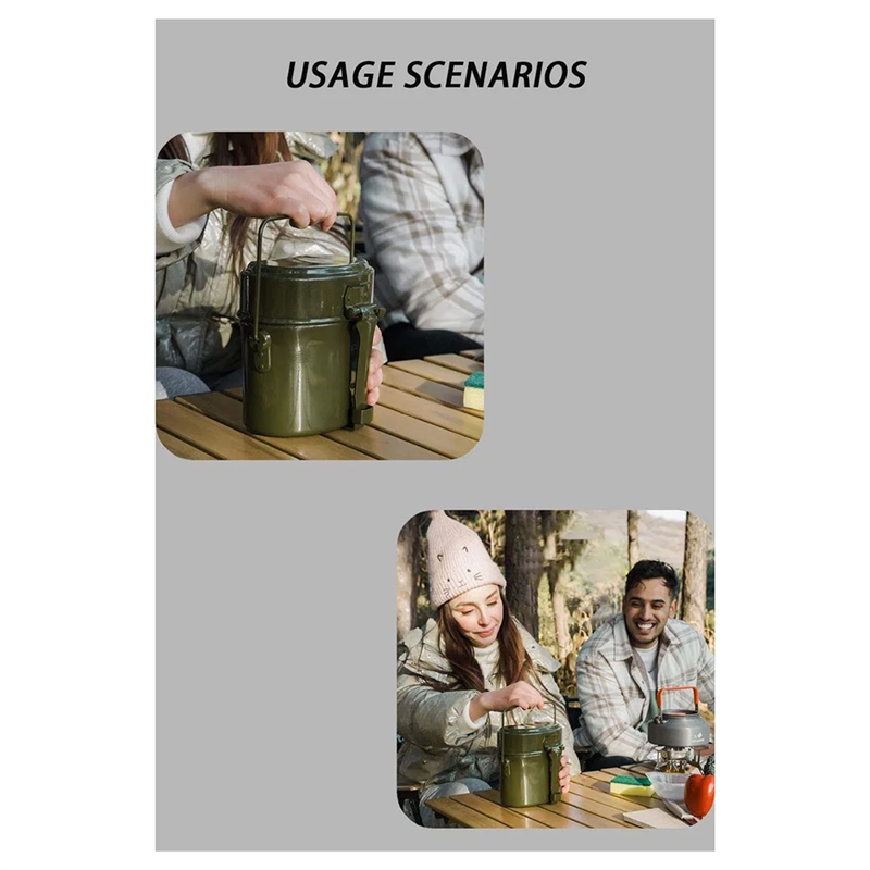 RTSHE-Outdoor Cooking Cookware - Camping Cooking Box Set ulasan dan harga