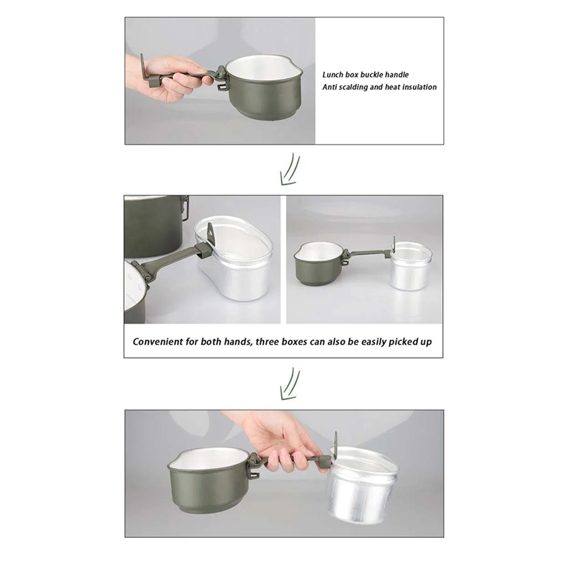 RTSHE-Outdoor Cooking Cookware - Camping Cooking Box Set ulasan dan harga
