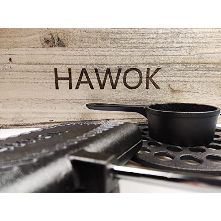 Preseasoned Cast Iron Dutch Ov - Camping Cooking Box Set ulasan dan harga