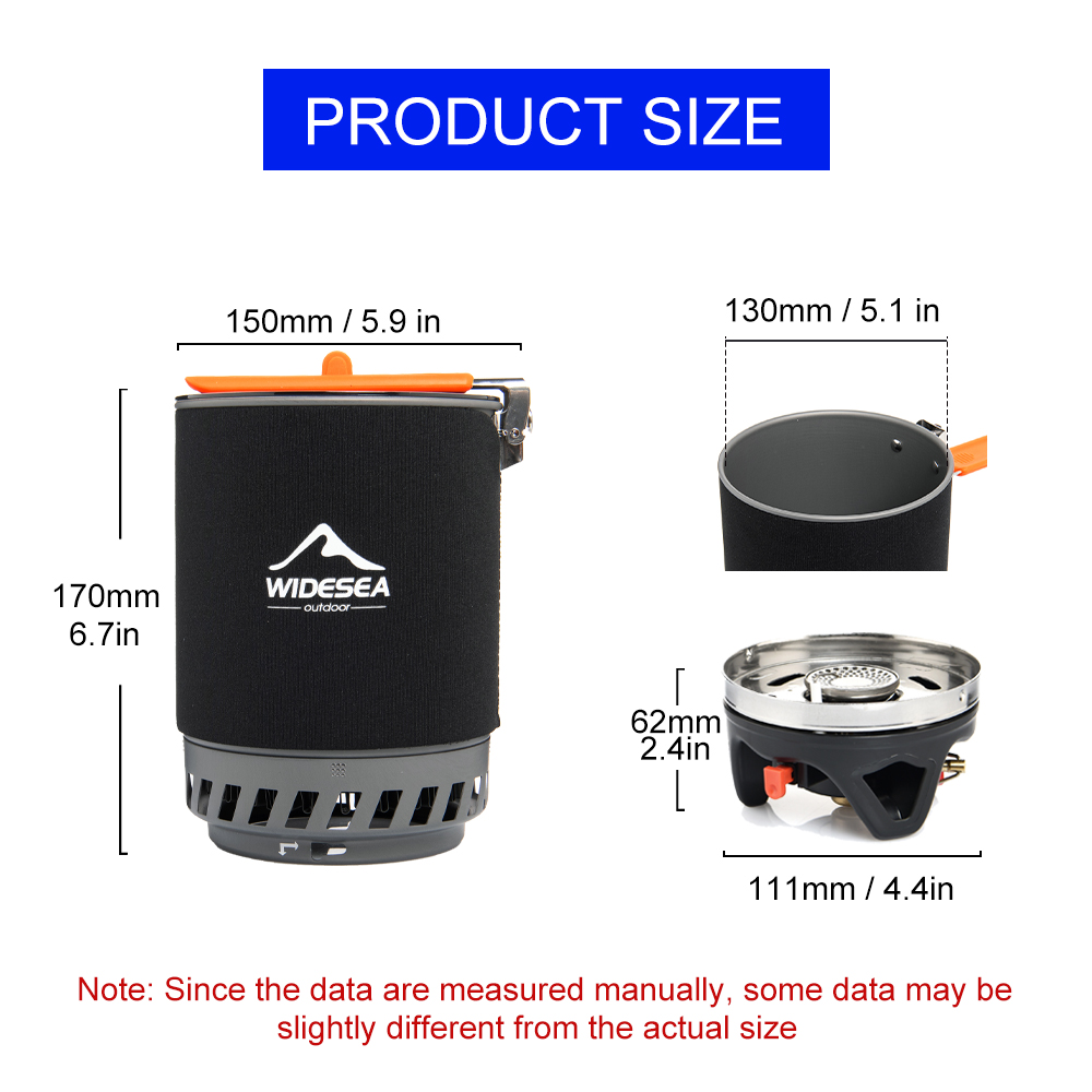 Widesea Camping Cooking System - Camping Cooking Equipment Gas ulasan dan harga