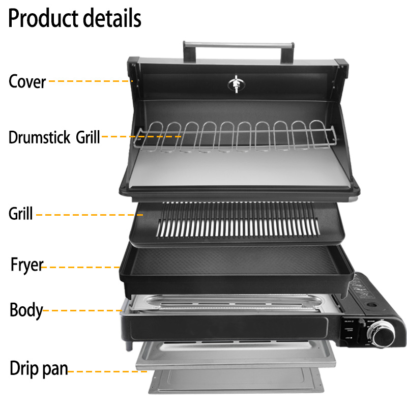 Camping Multi Gas Grill Portab - Camping Cooking Gas Stove Portable Tool ulasan dan harga