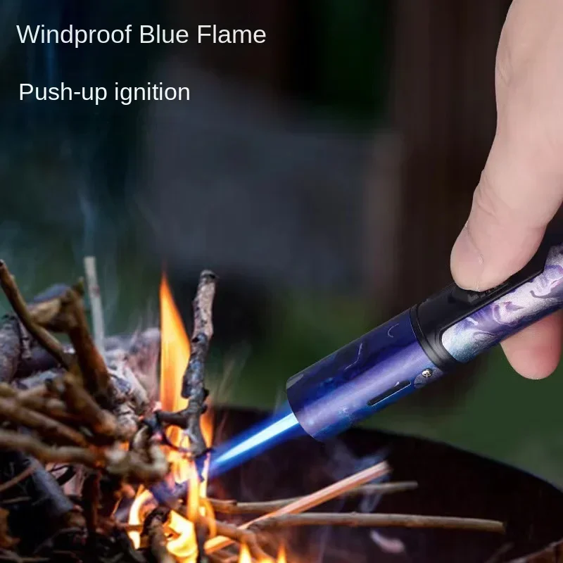 HONEST Outdoor Windproof Infla - Camping Cooking Torch ulasan dan harga