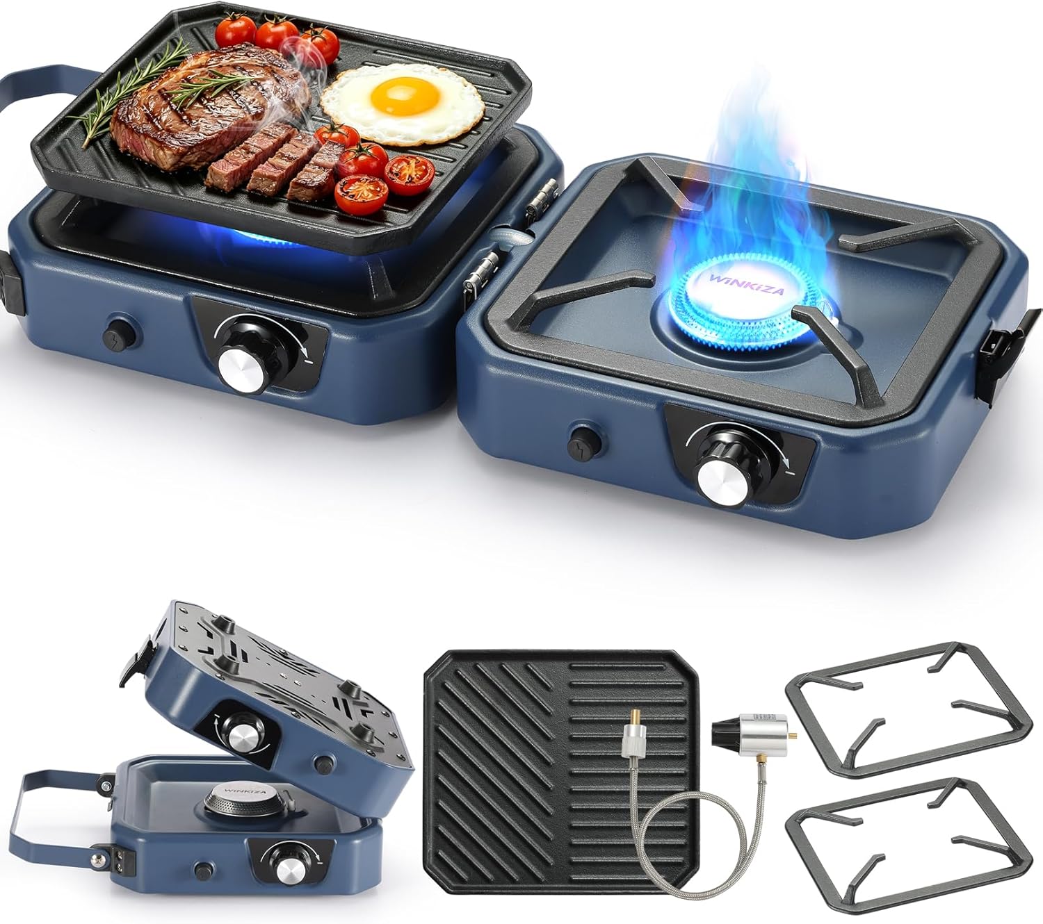 Portable 2 Burner Propane Camp - Camping Cooking Propane ulasan dan harga