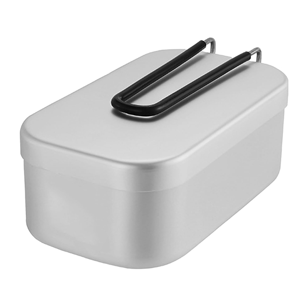 800ML Aluminum Lunch Boxes Out - Camping Cooking Box Set ulasan dan harga