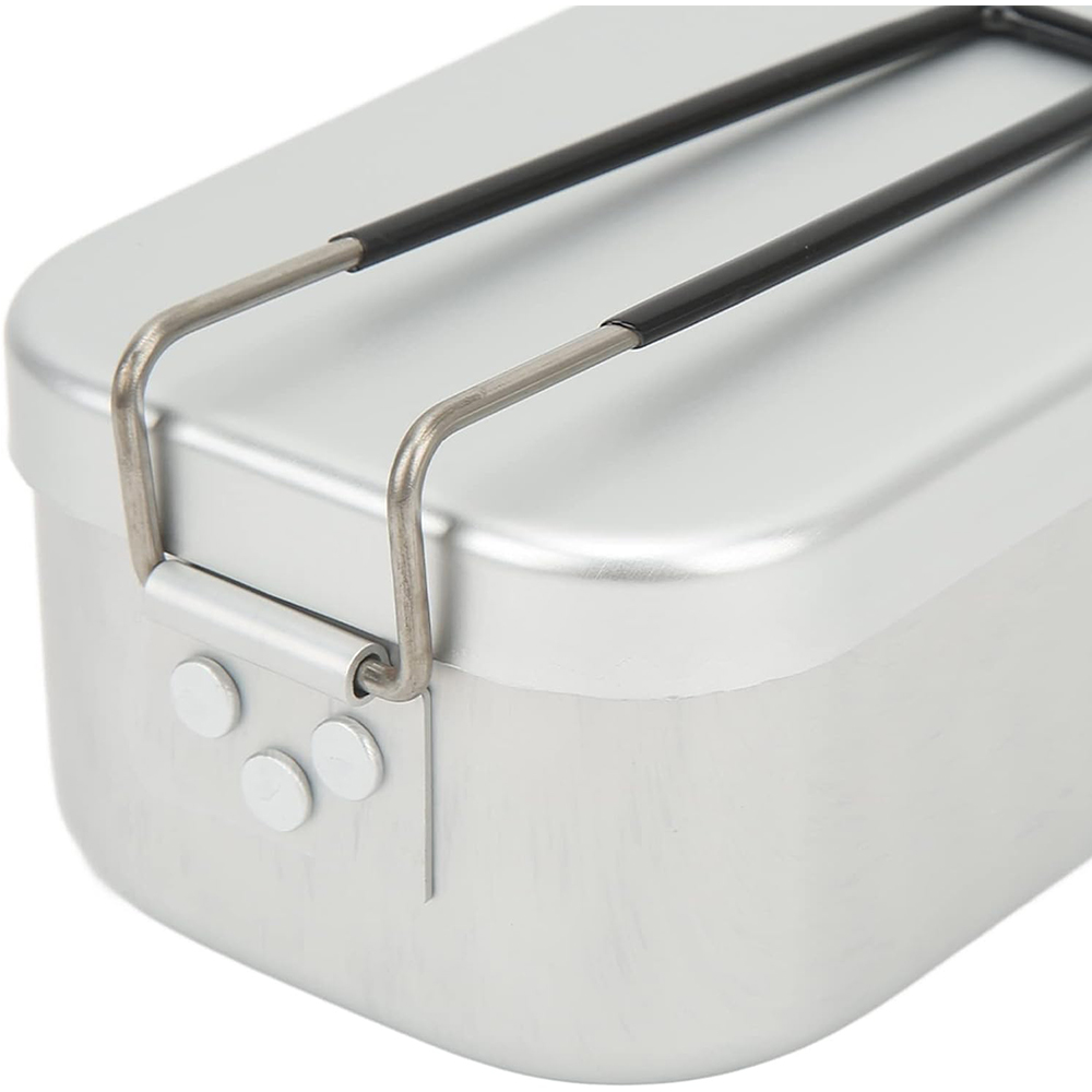 800ML Aluminum Lunch Boxes Out - Camping Cooking Box Set ulasan dan harga