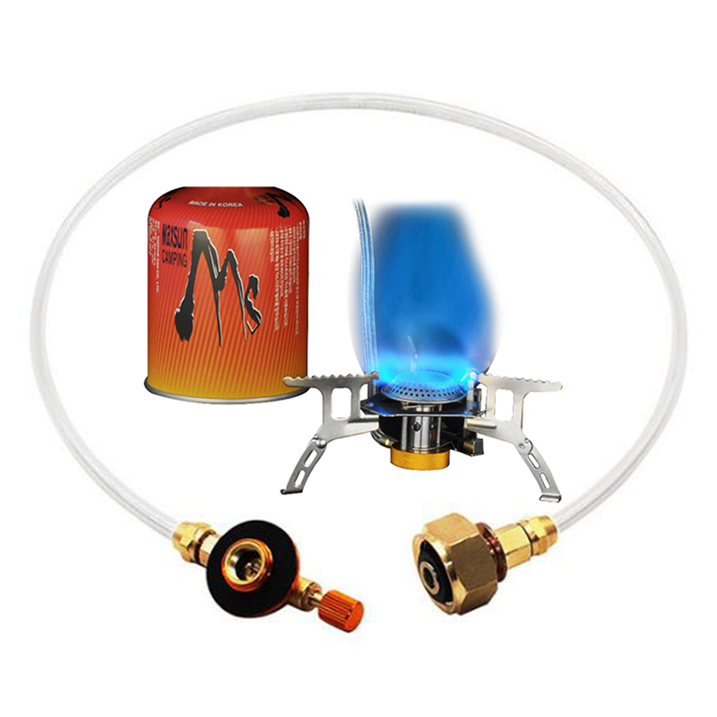 Outdoor Camping Gas Stove Prop - Camping Cooking Propane ulasan dan harga