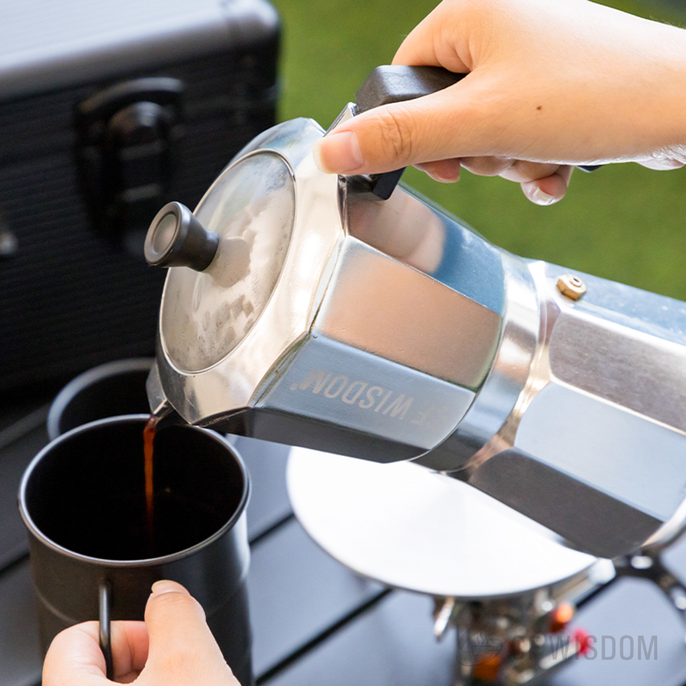 CF WISDOM Classic Italian Styl - Camping Cooking Utensils ulasan dan harga