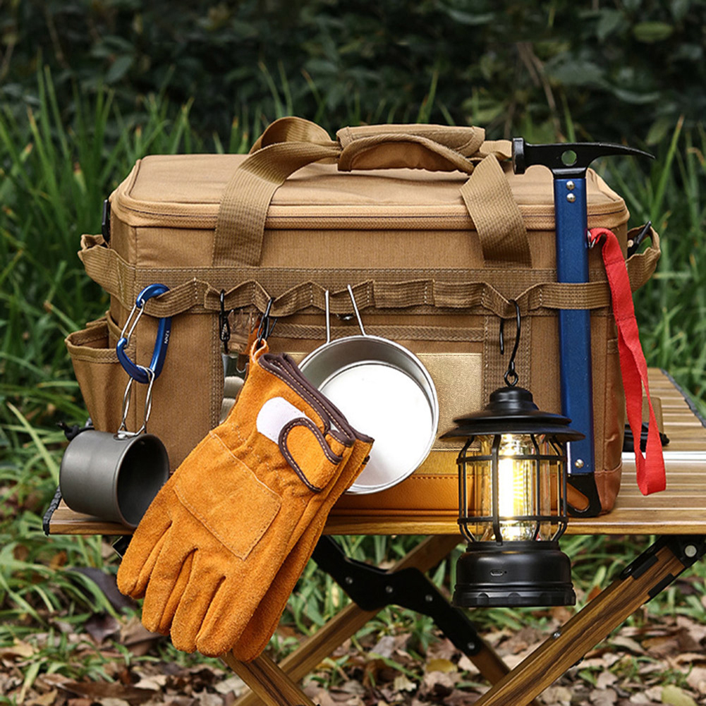 30L Camping Cookware Organizer - Camping Cooking Utensil Organizer ulasan dan harga