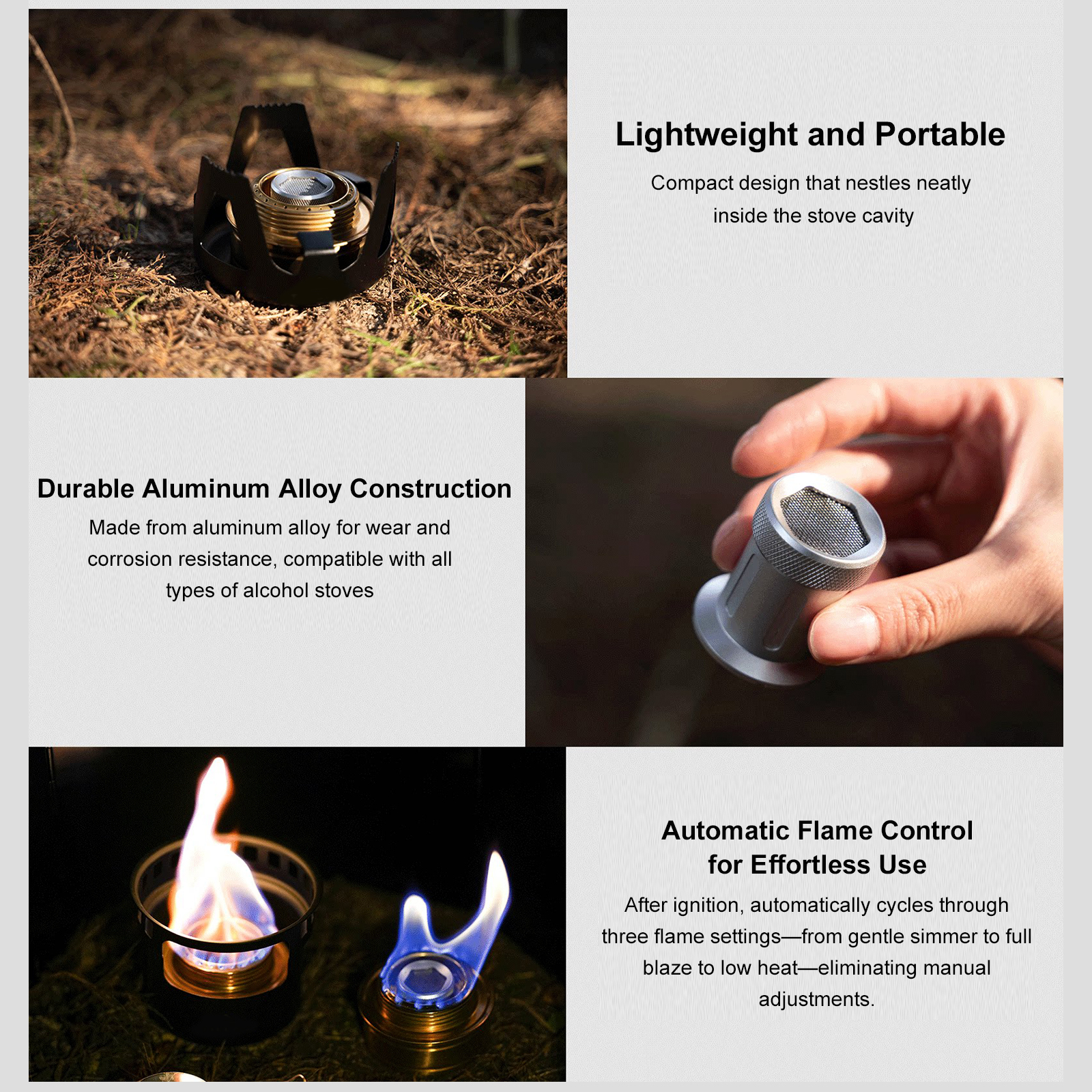 Alcohols Stove Burners Cores F - Camping Cooking Ring ulasan dan harga