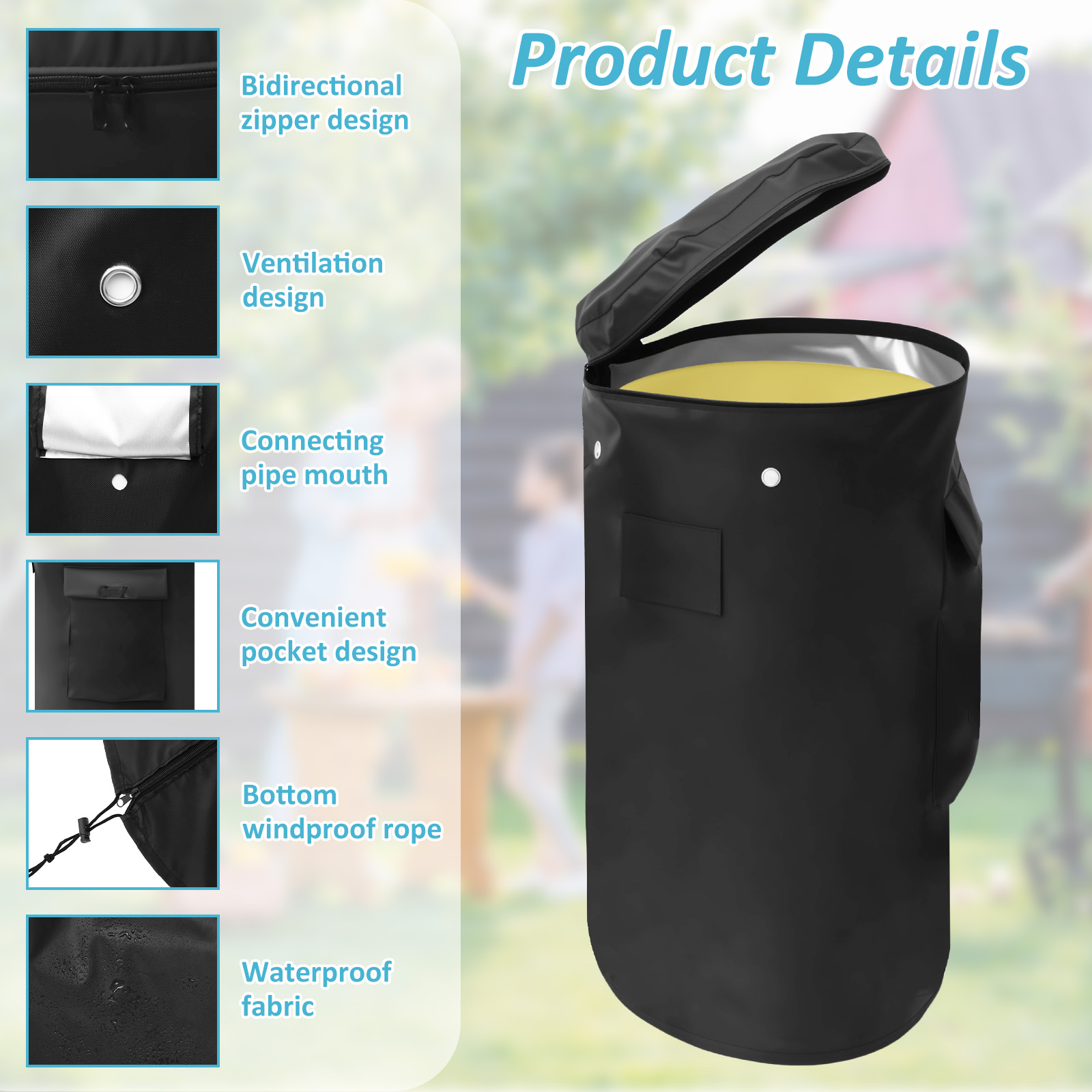 Oxford Cloth Propane Tank Cove - Camping Cooking Propane ulasan dan harga