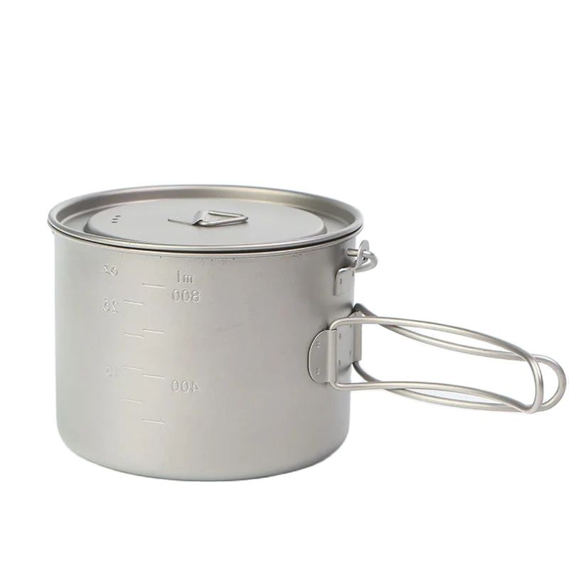 Outdoor Picnic Titanium Cookin - Camping Cooking Pan ulasan dan harga