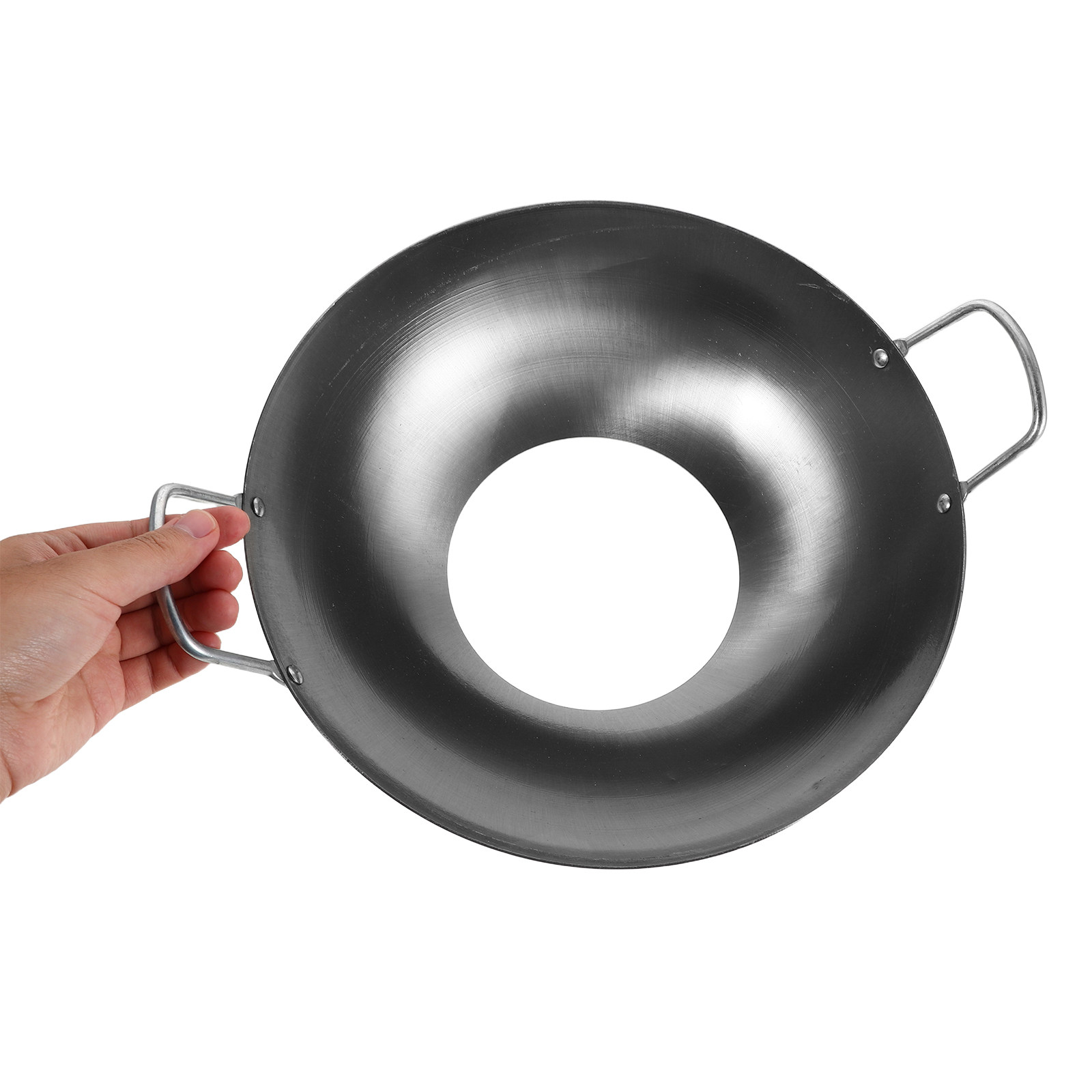 Iron Wok Ring Non-Slip Stove R - Camping Cooking Ring ulasan dan harga