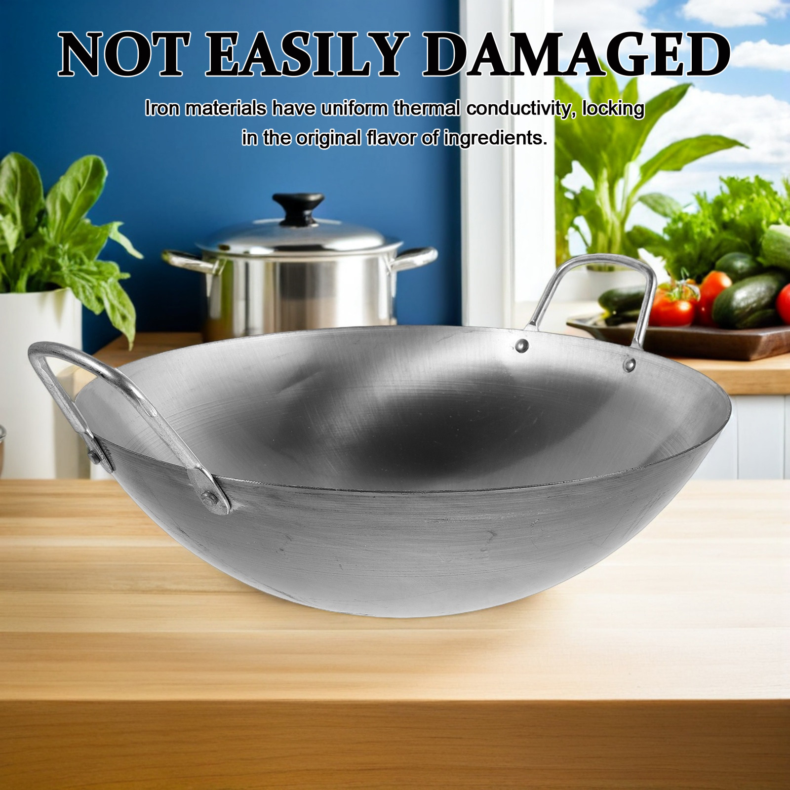 Iron Wok Ring Non-Slip Stove R - Camping Cooking Ring ulasan dan harga