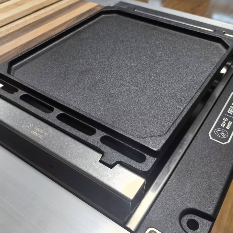 Outdoor Barbecue Grill Plate f - Camping Cooking Plate ulasan dan harga