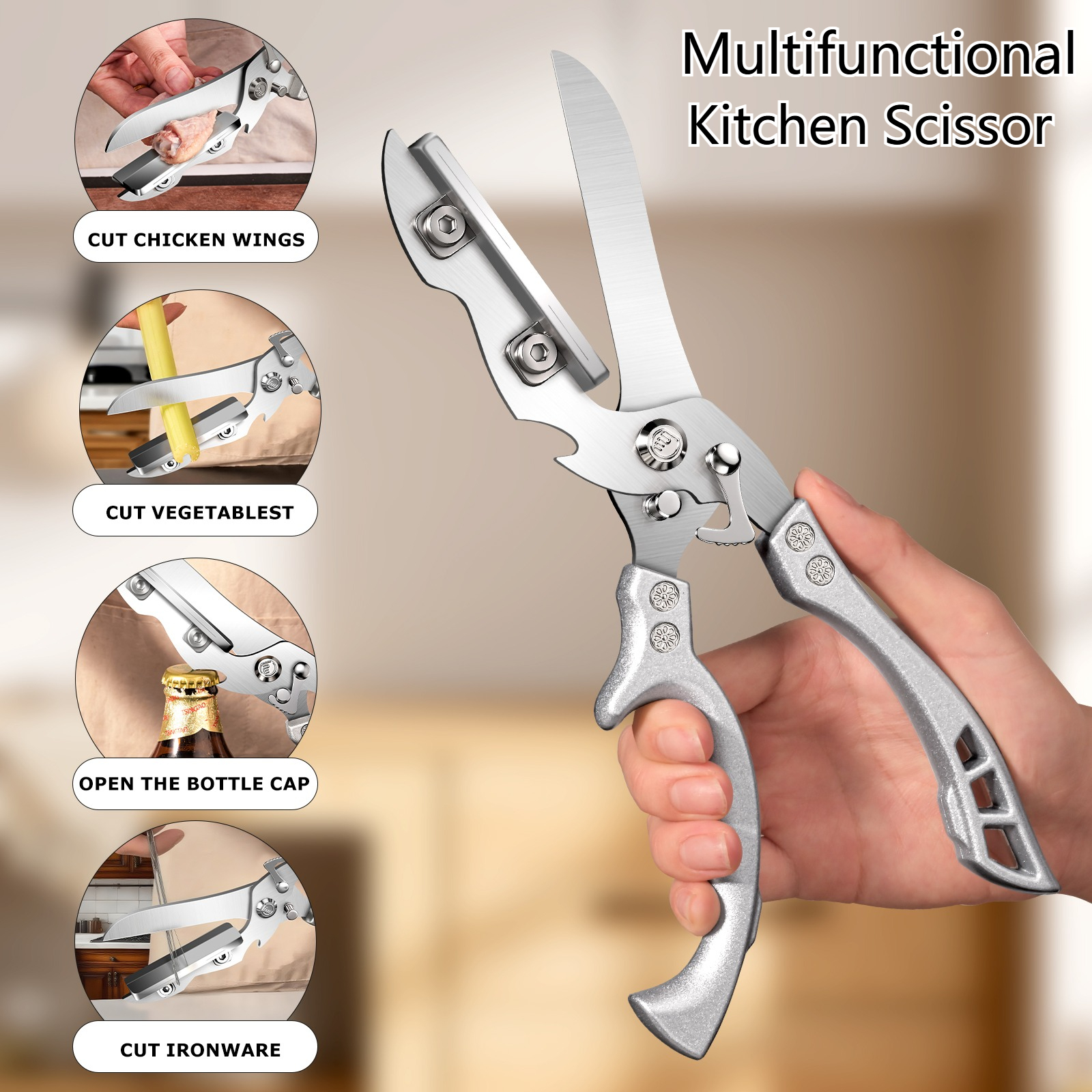 Multifunctional Kitchen Scisso - Camping Cooking All In One ulasan dan harga