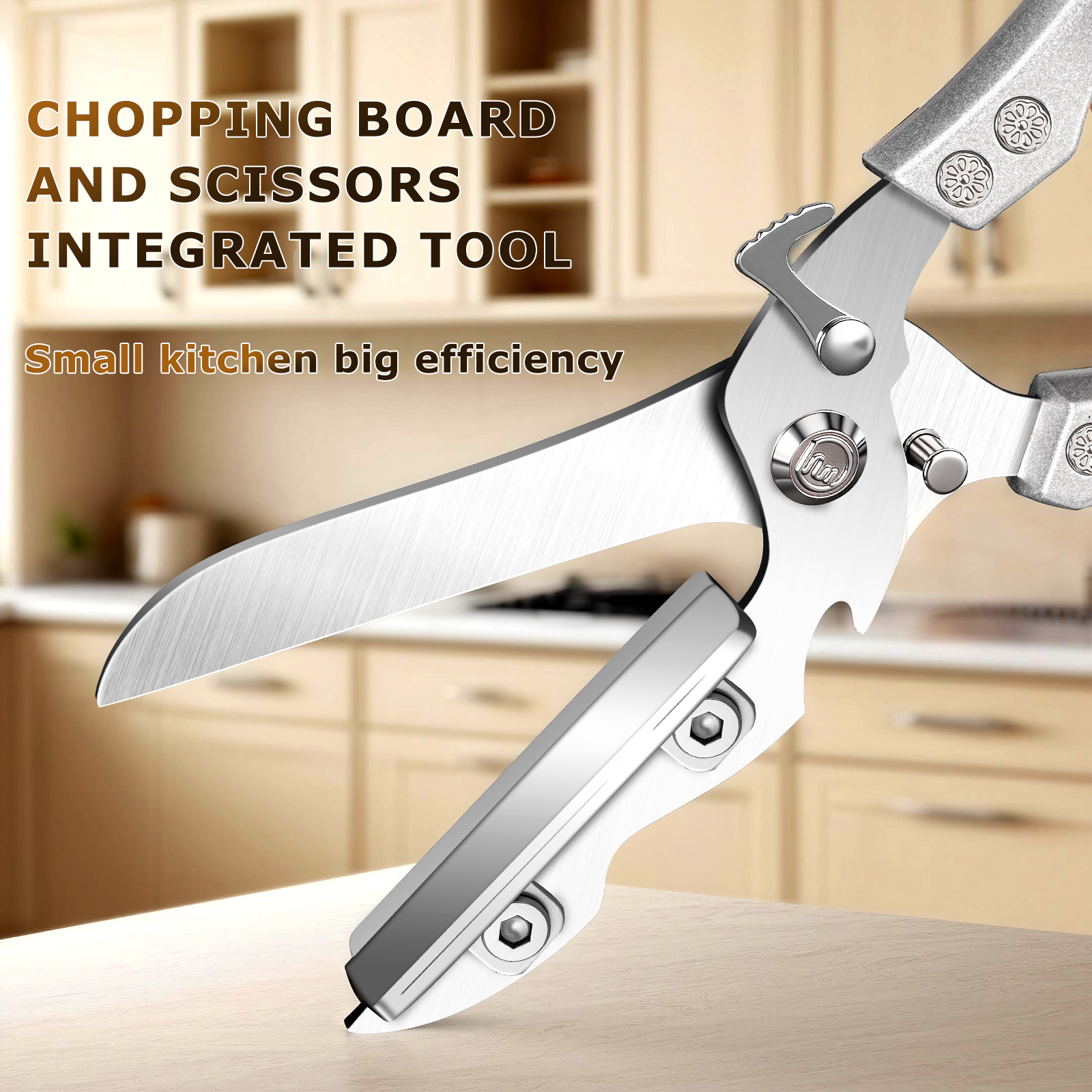 Multifunctional Kitchen Scisso - Camping Cooking All In One ulasan dan harga