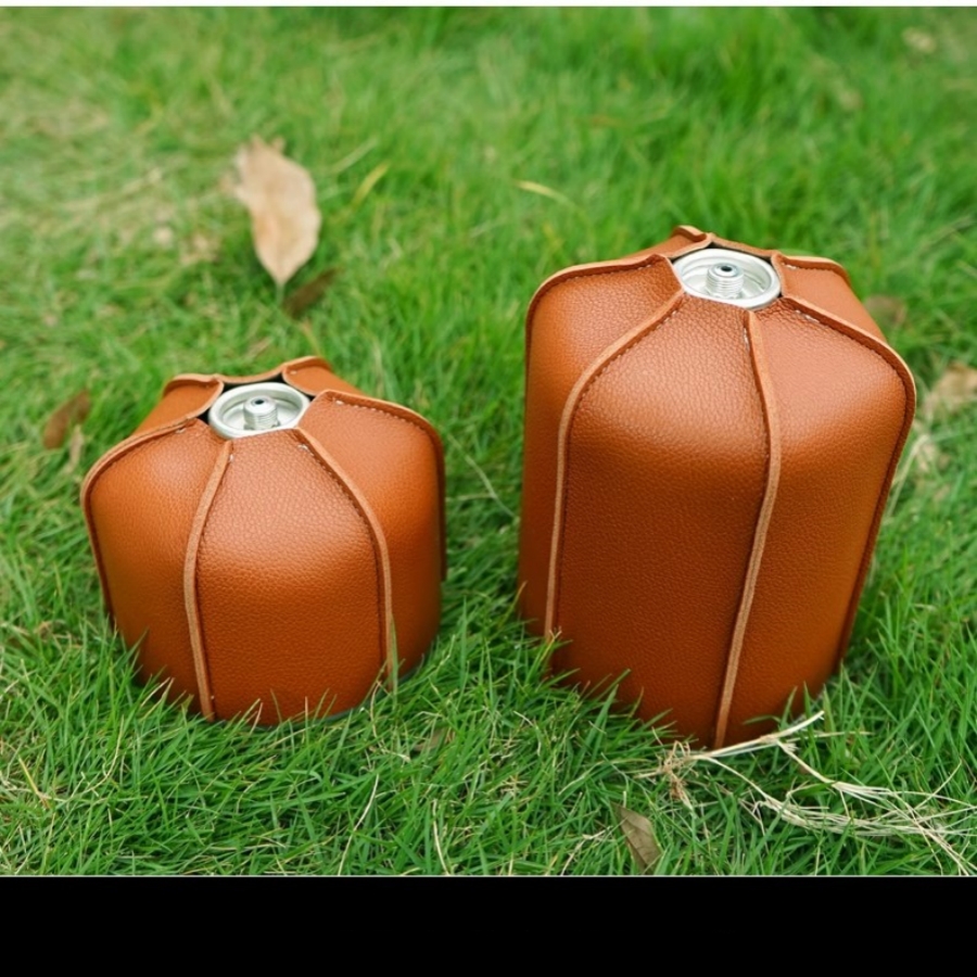 1 pc Camping Flat Gas Tank Lea - Camping Cooking Equipment Gas ulasan dan harga