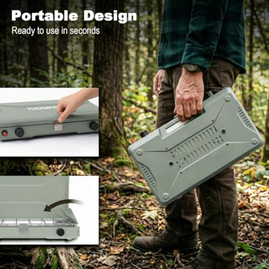 Portable Camping Stove for out - Camping Cooking Propane ulasan dan harga