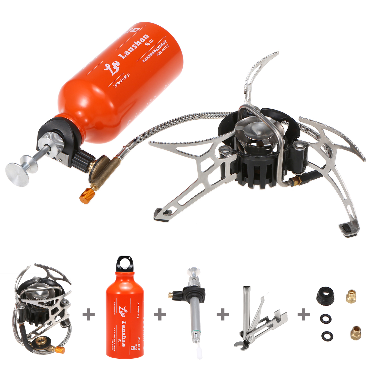 Lixada Outdoor Camping Multi F - Camping Cooking Equipment Gas ulasan dan harga
