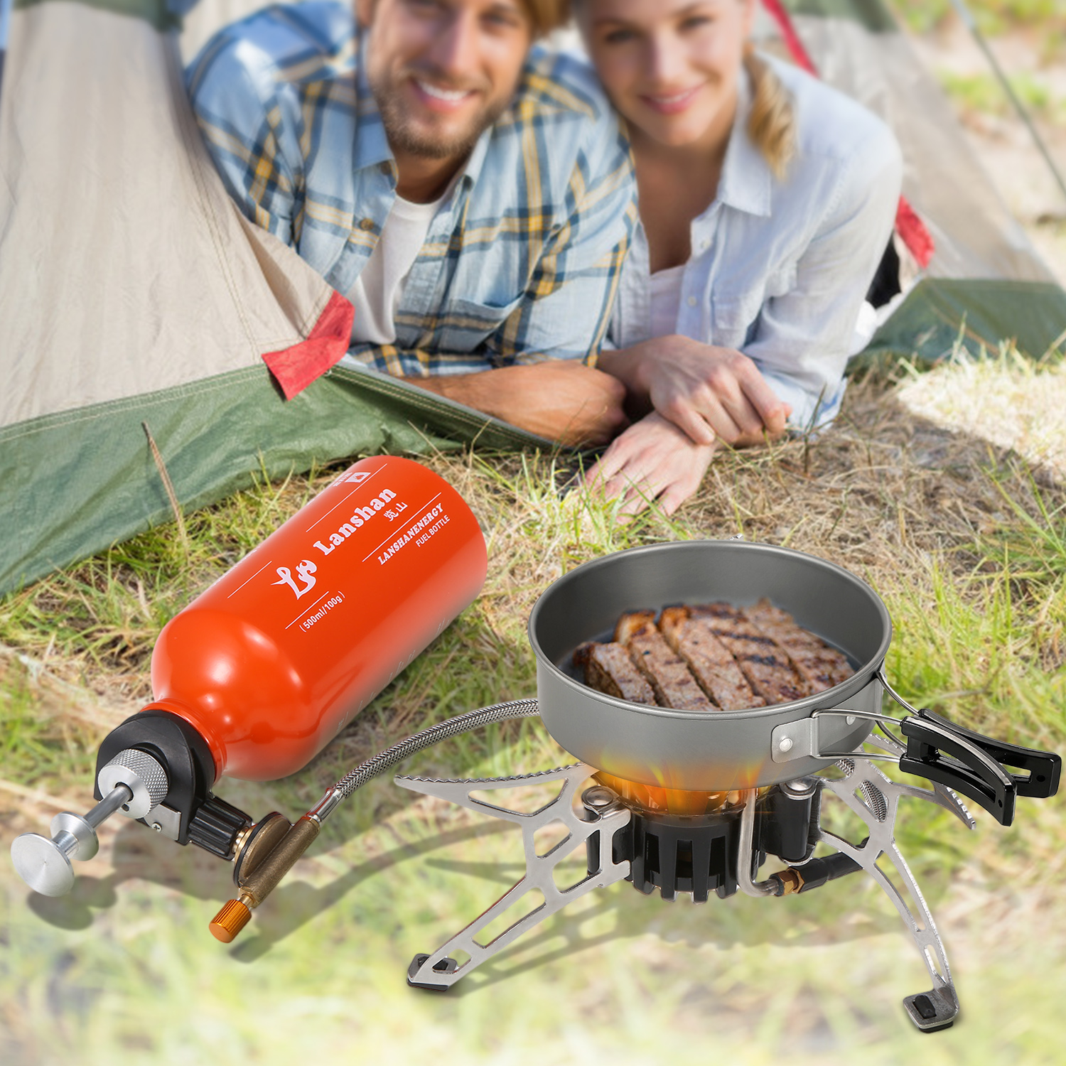 Lixada Outdoor Camping Multi F - Camping Cooking Equipment Gas ulasan dan harga