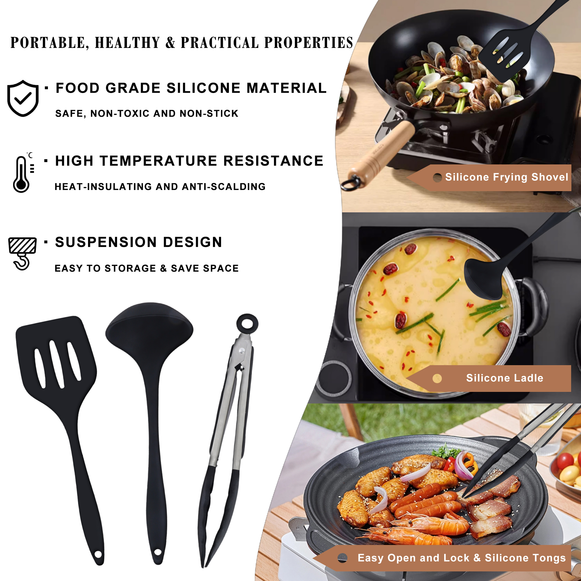 26Pcs Outdoor Camping Cooking  - Camping Cooking All In One ulasan dan harga