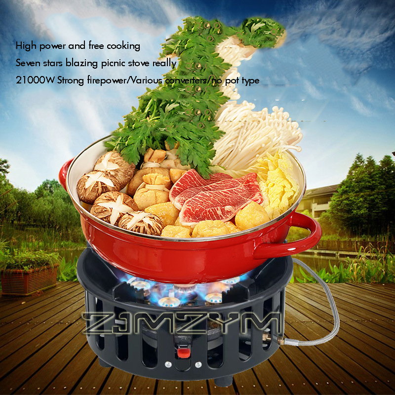 21000W Strong Fire Power Stove - Camping Cooking All In One ulasan dan harga