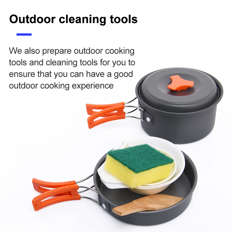 Widesea Camping Outdoor Cookwa - Camping Cooking All In One ulasan dan harga