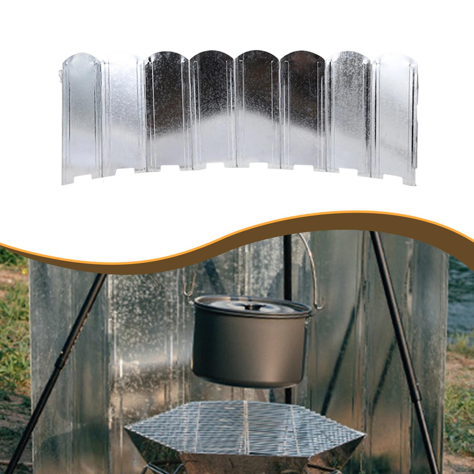 Portable Camping Stove Windscr - Camping Cooking Wind Blocker ulasan dan harga