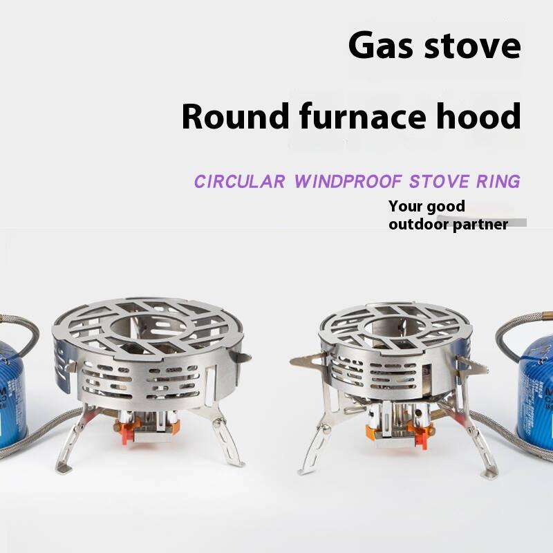 Outdoor Stove Windshield Porta - Camping Cooking Ring ulasan dan harga