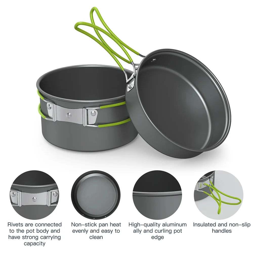 Outdoor Cooking Camping utensi - Camping Cooking All In One ulasan dan harga